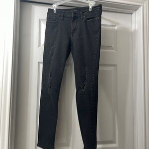 Banana Republic Black Straight Leg Jeans